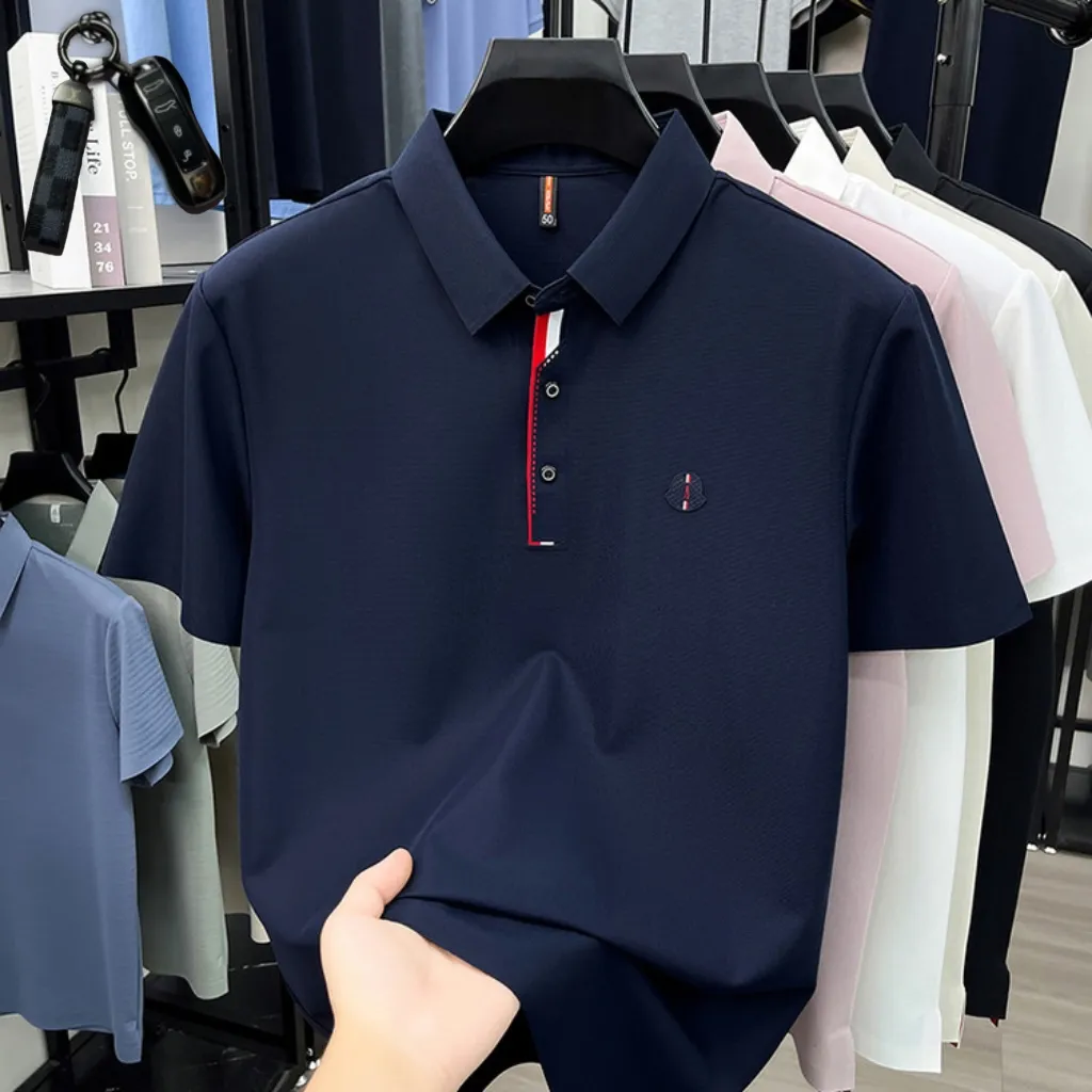 P140🎁 🔑26 Quality POLO ， Quality ，100% Breathable ， LOGO， ⚡️ T ⚡️ ， ！Sizes：M-4XL（ 210 、 。